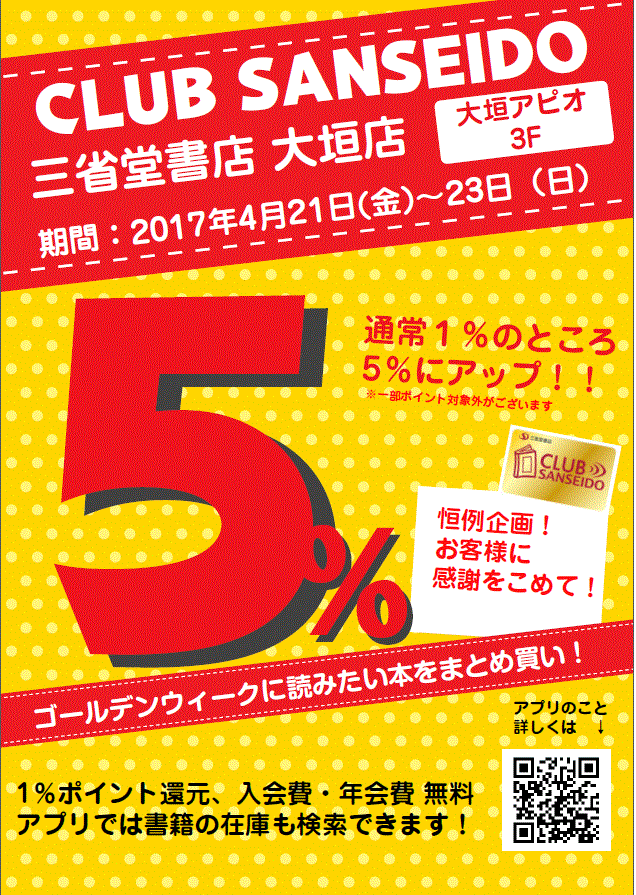 【大垣店】4月も！恒例のポイントアップ