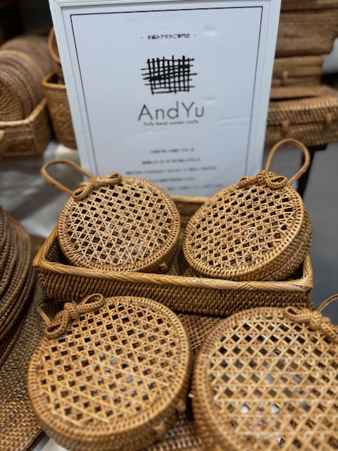 【成城店】アタかご専門店「ANDYU」のPOPUPSHOP