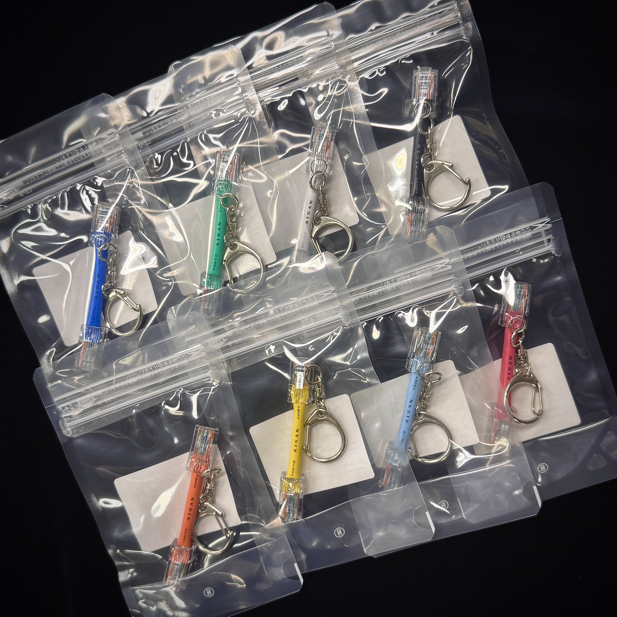 愛三電機『LANケーブルキーホルダー』の取り扱いをはじめました!